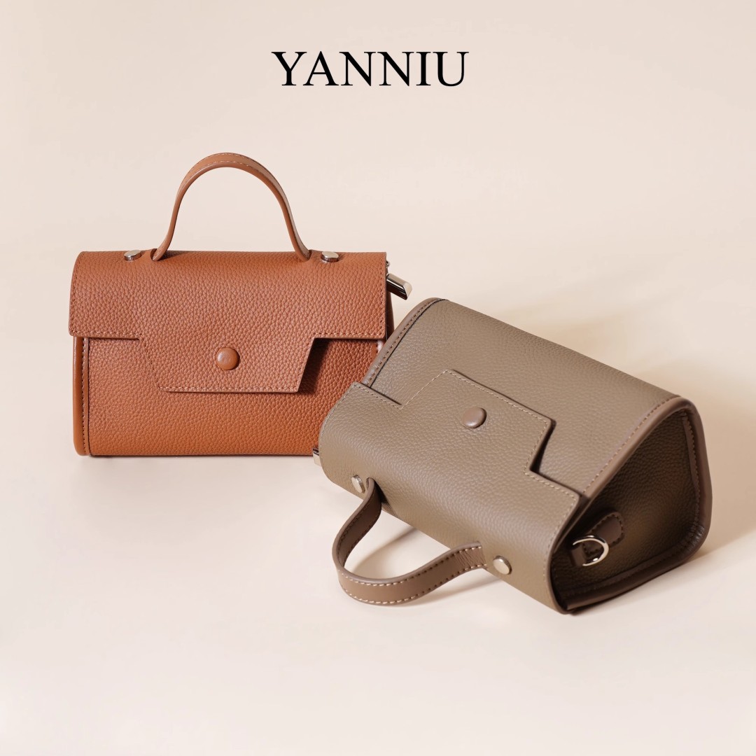EnigmaticElegance leather bag