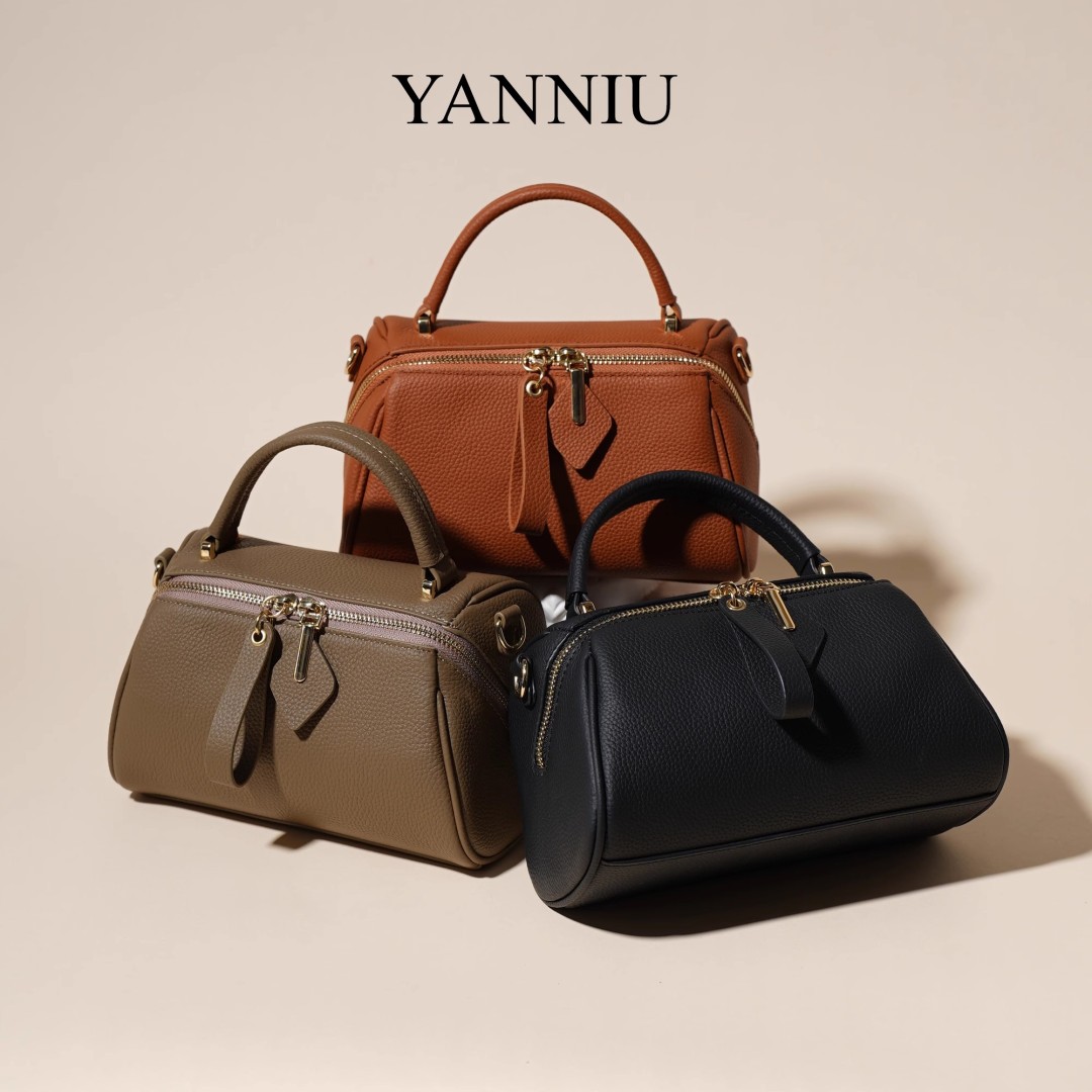 SparkleVogue leather bag