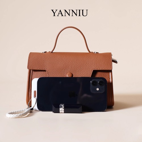EnigmaticElegance leather bag