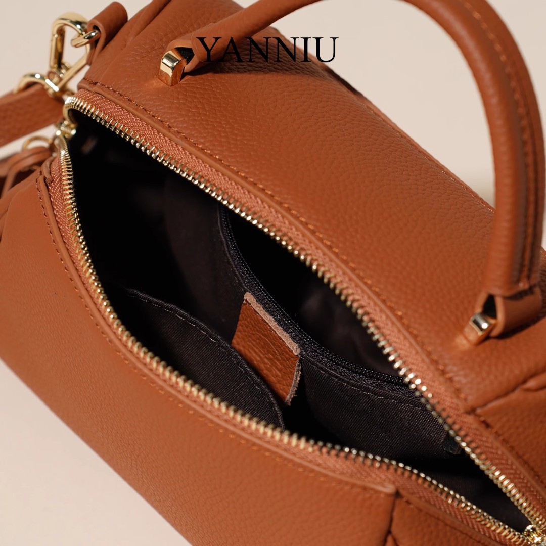 SparkleVogue leather bag